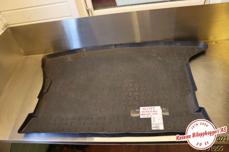 Bagasjerom teppe/gulvplate til Toyota Auris, 2007-2010 (Type I, Fase 1)  (TOYOTA|)