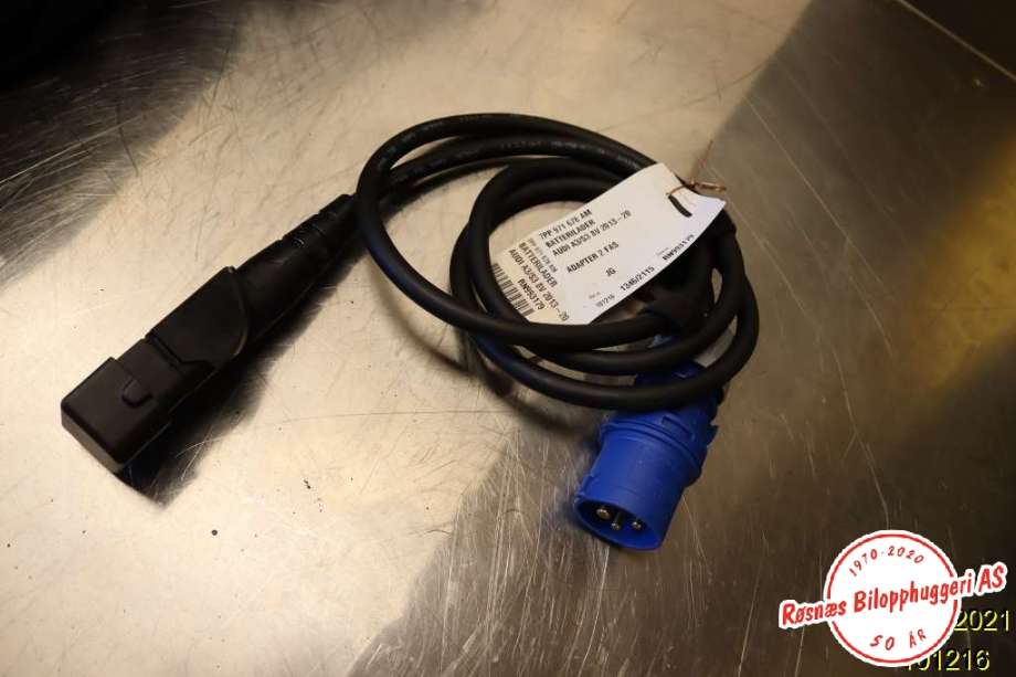 Batterilader kabel til Audi A3 2016-2020 (Type III, Fase 2) (AUDI|7PP 971 678 AM|)