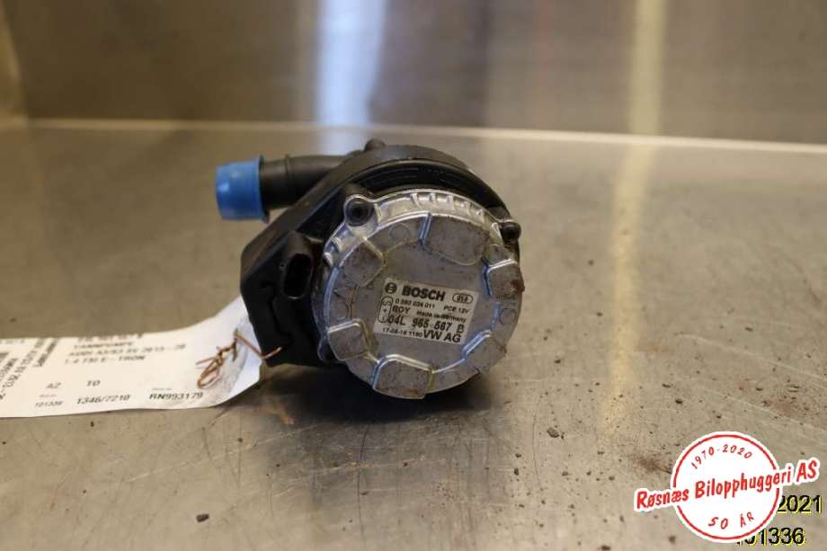 Vannpumpe til Audi A3 2016-2020 (Type III, Fase 2)  (AUDI|04L 965 567 B|)
