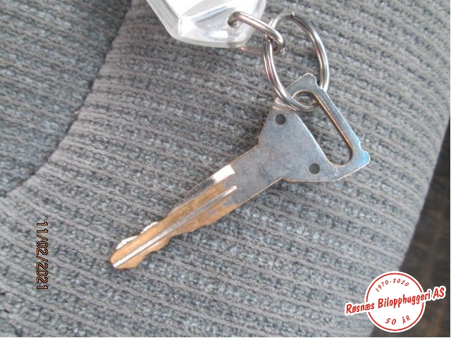 Nøkkel til Honda Accord 1990-1993 (Type IV) (HONDA|)