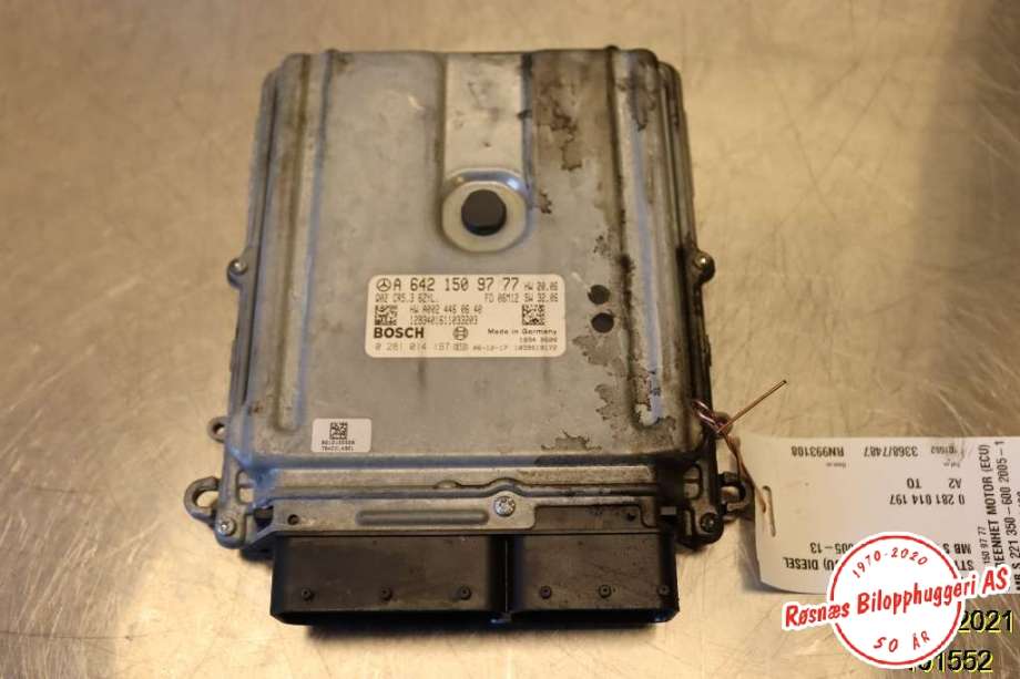 Styreenhet motor til Mercedes S-Klasse, 2005-2013 (W221) (W221) (MERCEDES|A 642 150 97 77)