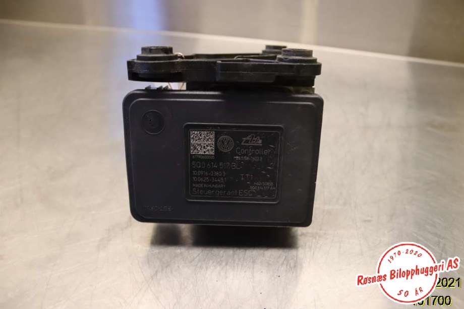 ABS sentral til Audi A3 2016-2020 (Type III, Fase 2)  (AUDI|5Q0 614 517 BL|)
