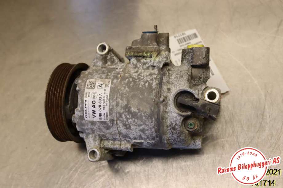 Aircondition kompressor til Škoda Octavia 2009-2013 (Type II, Fase 2)  (SKODA|5N0820803A|)