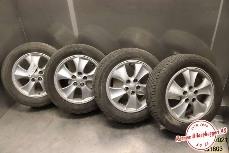 Felgsett aluminium til Toyota Avensis 2000-2003 (Type I, Fase 2) (TOYOTA|)