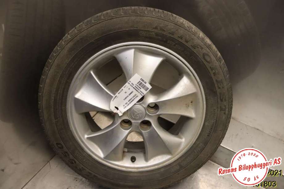 Felgsett aluminium til Toyota Avensis 2000-2003 (Type I, Fase 2) (TOYOTA|)