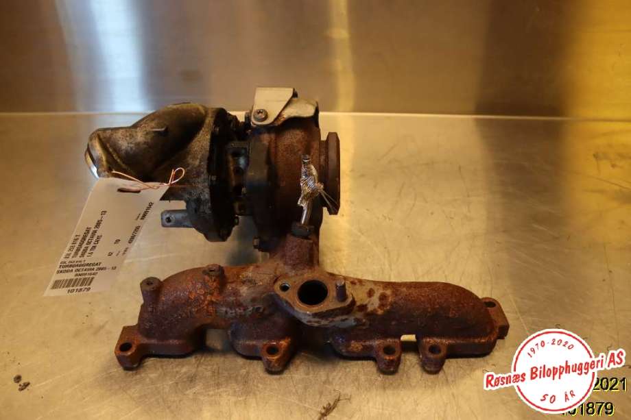 Turbo til Škoda Octavia 2009-2013 (Type II, Fase 2)  (SKODA|03L 253 016 T|)