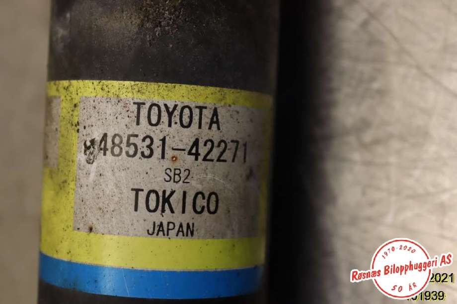 Støtdemper bak til Toyota RAV4 2013-2015 (Type IV, Fase 1) (TOYOTA|)