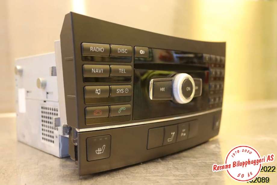 Bilstereo navigasjon til Mercedes E-Klasse 2009-2013 (Fase 1) (W212) (W212) (MERCEDES|A 212 906 56 00|)