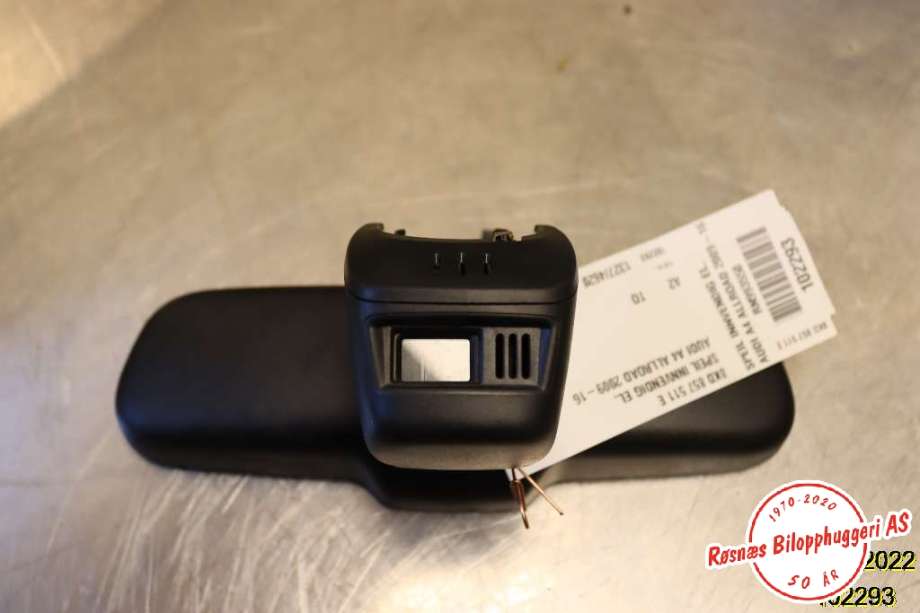 Speil innvendig til Audi A4, Allroad 2009-2016 (Type I) (B8) (B8) (AUDI|8KD 857 511 E|)