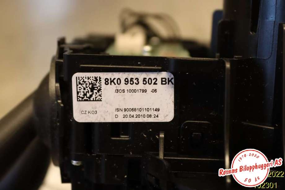 Bryter combi til Audi A4, Allroad 2009-2016 (Type I) (B8) (B8) (AUDI|8K0 953 502 BK|)