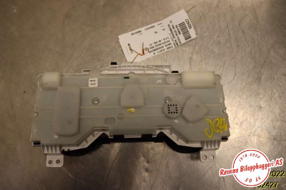 Speedometer til Toyota Hilux 2006-2011  (TOYOTA|83800-0KT11-B|)