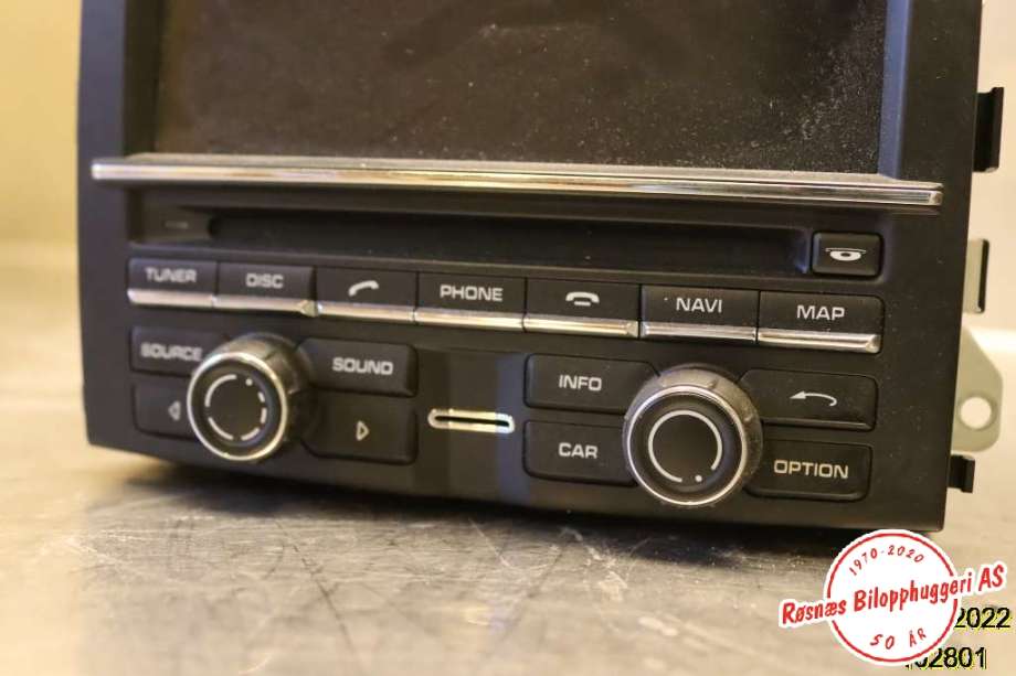 Bilstereo navigasjon til Porsche Cayenne 2010-2017 (92A) (92A) (PORSCHE|7PP.919.193.AF|)