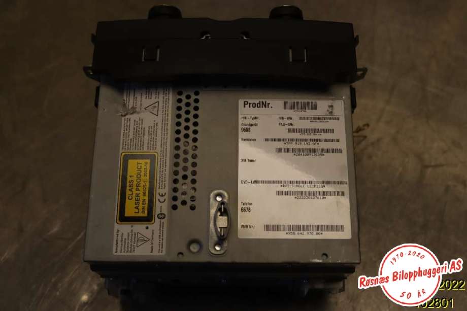 Bilstereo navigasjon til Porsche Cayenne 2010-2017 (92A) (92A) (PORSCHE|7PP.919.193.AF|)