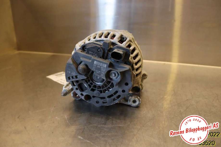 Dynamo til VW Touran 2010-2015 (Type I, Fase 3)  (VOLKSWAGEN|03C903023S|)