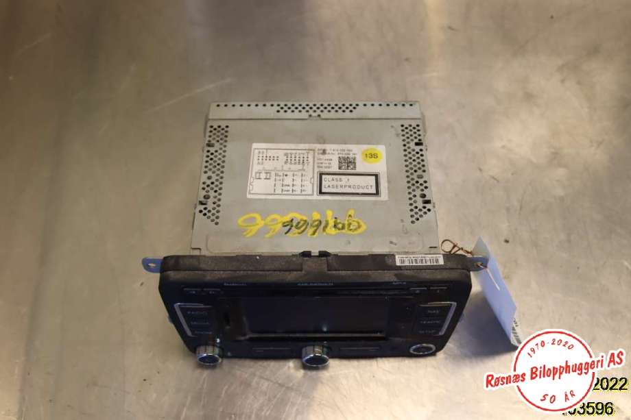 Bilstereo navigasjon til Škoda Octavia 2009-2013 (Type II, Fase 2)  (SKODA|3T0 035 191|)