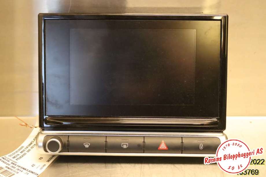 Instrument kjørecomputer til Peugeot 308, 2013-2021 (Type II) (PEUGEOT|982429858000)