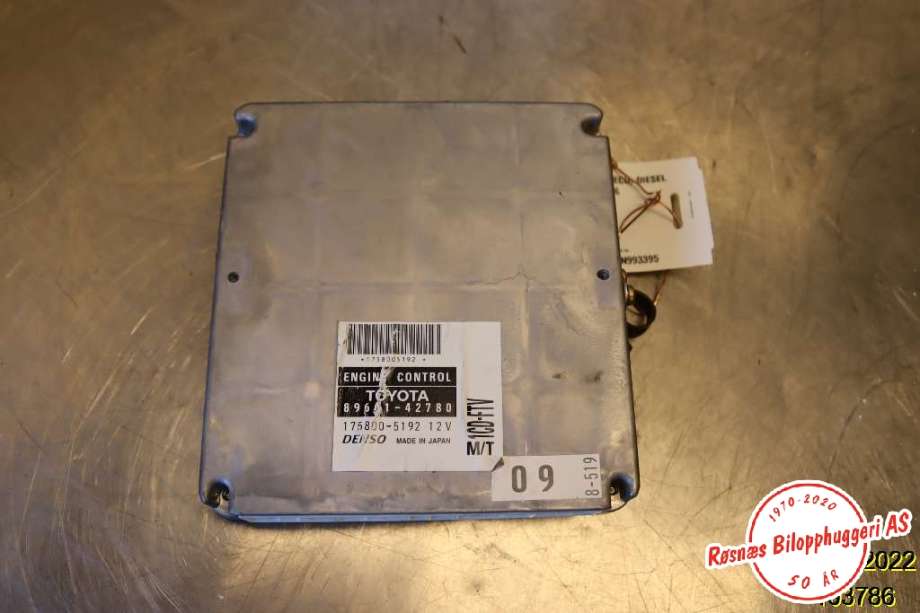 Styreenhet motor til Toyota RAV4 2000-2006 (Type II) (TOYOTA|)