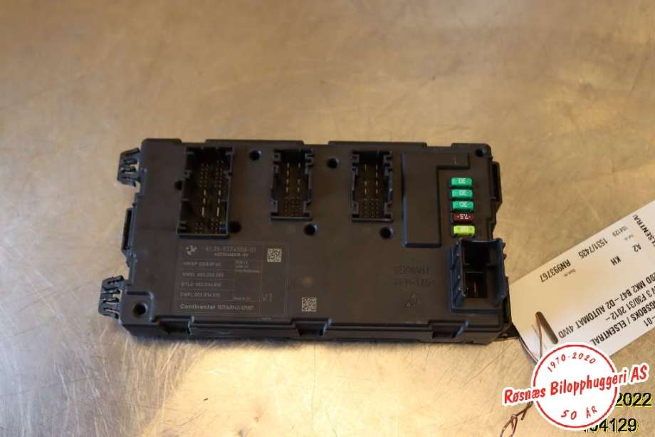 Sikringsboks til BMW 3-Serie, 2012-2018 (F30/F31/F34) (F30/F31/F34) (BMW|9374506-01)