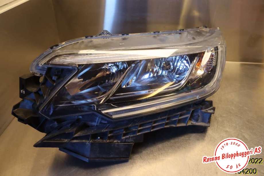 Frontlykt høyre halogen til Honda CR-V, 2012-2018 (Type IV) (HONDA|5QK94K2B3P1T)