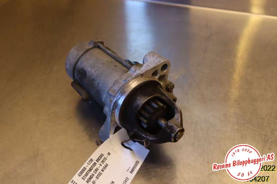 Starter diesel til Honda CR-V, 2012-2018 (Type IV) (HONDA|438000-1720)