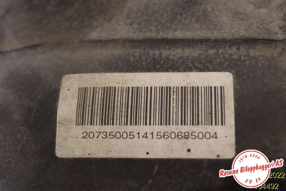 Kardang klokke bak til Mercedes C-Klasse 2011-2014 (Fase 2) (W204) (W204) (MERCEDES|A 204 351 04 08|)