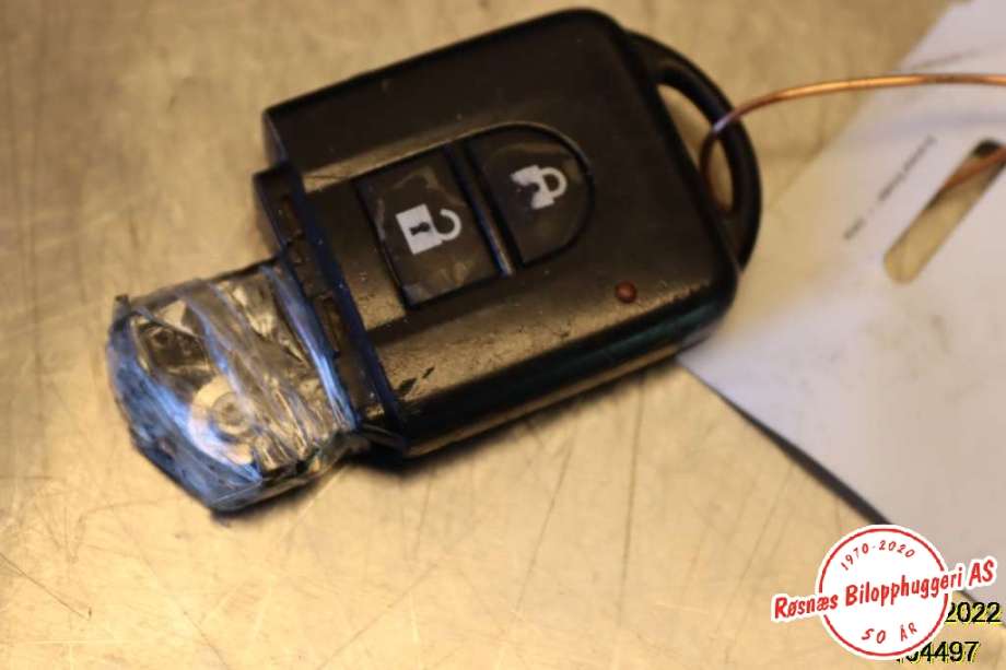Nøkkel til Nissan Qashqai 2007-2010 (Type I, Fase 1)  (NISSAN|)