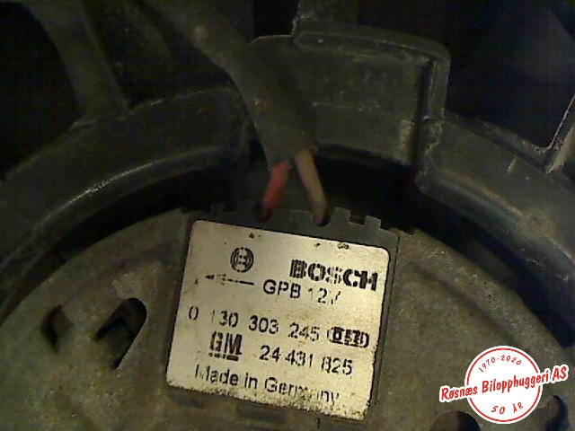 Kjølevifte til Opel Zafira A 1999-2005 (OPEL|24431825|0130303245|)