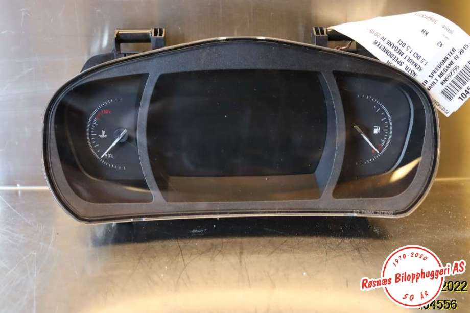 Speedometer til Renault Megane, 2016-->> Type IV (RENAULT|P248106335R)