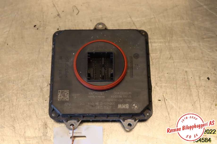 Styreenhet xenon/ballast til BMW 3-Serie, 2012-2018 (F30/F31/F34) (F30/F31/F34) (BMW|7 434 291)