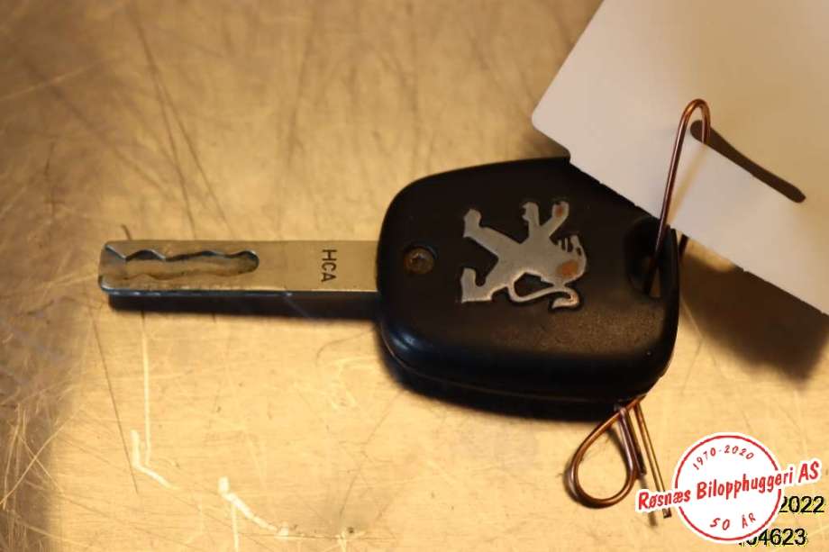 Nøkkel til Peugeot 307 2001-2004 (Fase 1) (PEUGEOT|)