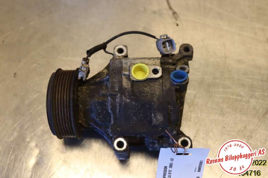 Aircondition kompressor til Toyota Corolla 2002-2007 (TOYOTA|)
