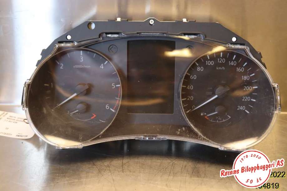 Speedometer til Nissan Qashqai, 2014-2021 (Type II) (NISSAN|)
