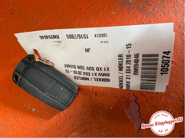 Nøkkel til BMW X1 2009-2015 (E84) (E84) (BMW|)