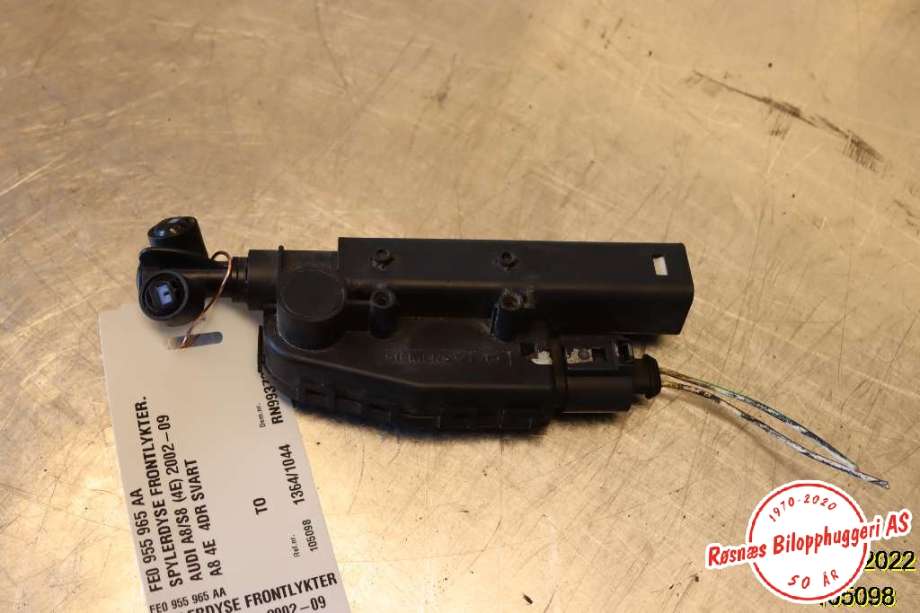 Lyktespylerdyse til Audi A8, 2003-2010 (Type II) (AUDI|FE0 955 965 AA)
