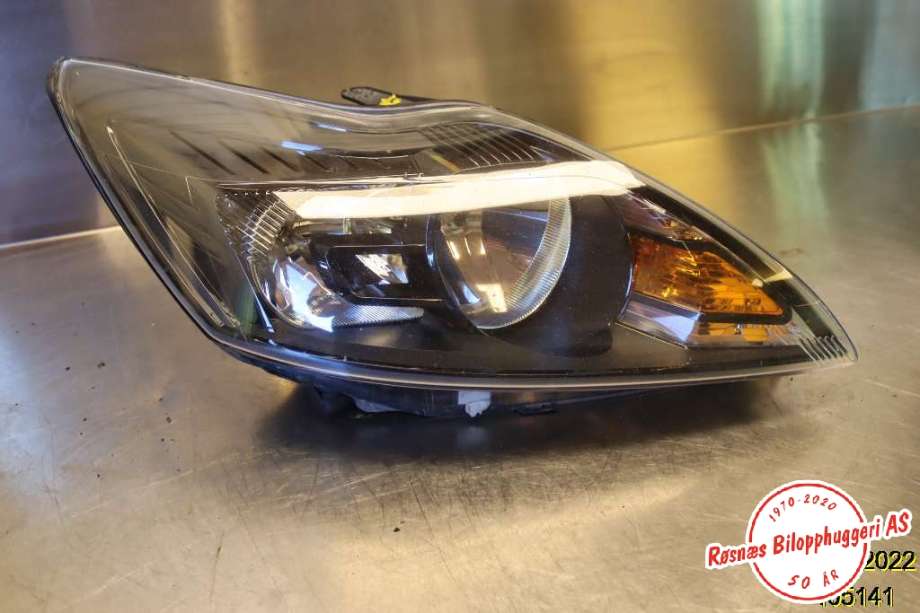 Frontlykt høyre halogen til Ford Focus, 2008-2010 (Type II, Fase 2)  (FORD|00 77R 00 HCR PL)