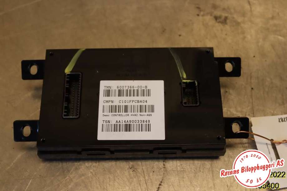 Styreenhet diverse til Tesla Model S, 2013-2016 (Fase 1) (TESLA|6007366-00-B)