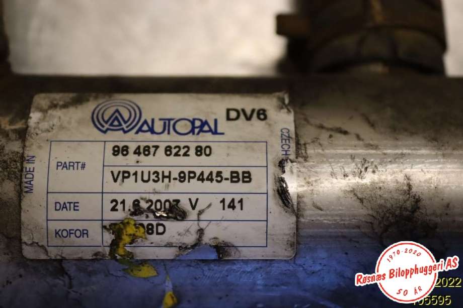 EGR-ventil til Renault Trafic 2006-2014 (RENAULT|96 467 622 80|)