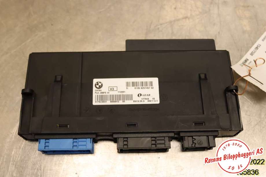 Styreenhet comfort (BCM) til BMW 5-Serie, 2010-2017 (F10/F11) (F10/F11) (BMW|6135 9267457 02)