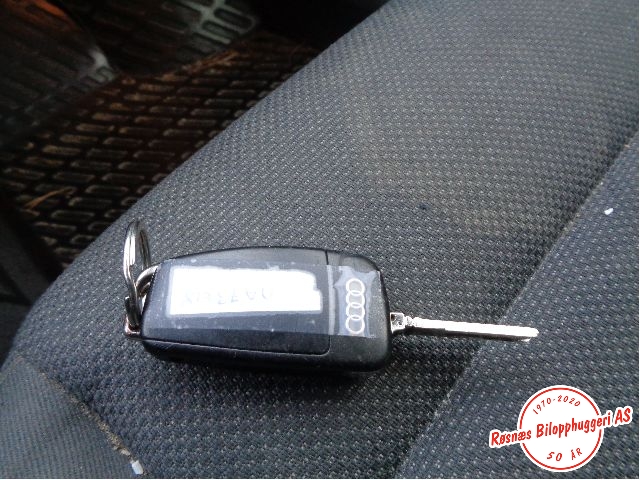 Nøkkel til Audi A3 2003-2008 (Type II, Fase 1)  (AUDI|)