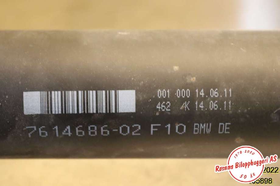 Mellomaksel til BMW 5-Serie 2010-2017 (F10/F11) (F10/F11) (BMW|7614686-02|)