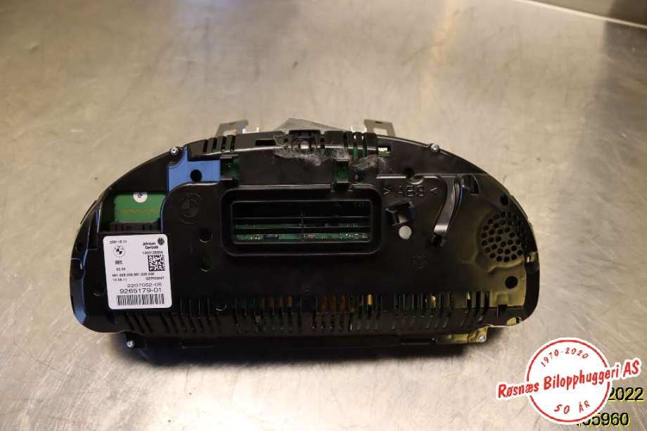 Speedometer til BMW 5-Serie 2010-2017 (F10/F11) (F10/F11) (BMW|1677041|9265179-01|)