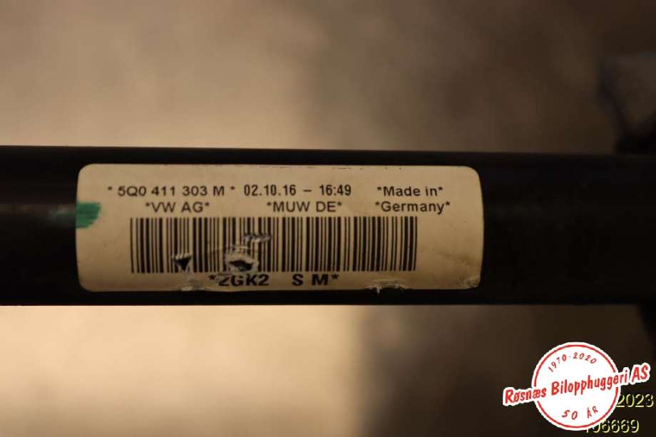 Stabilisatorstag foran til Audi A3 2016-2020 (Type III, Fase 2) (AUDI|5G0 411 303 M|)