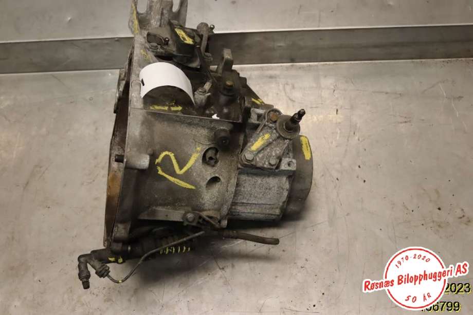 Girkasse manuell til Peugeot 308 2007-2011 (Type I, Fase 1)  (PEUGEOT|T7F 2 22A 15A|)