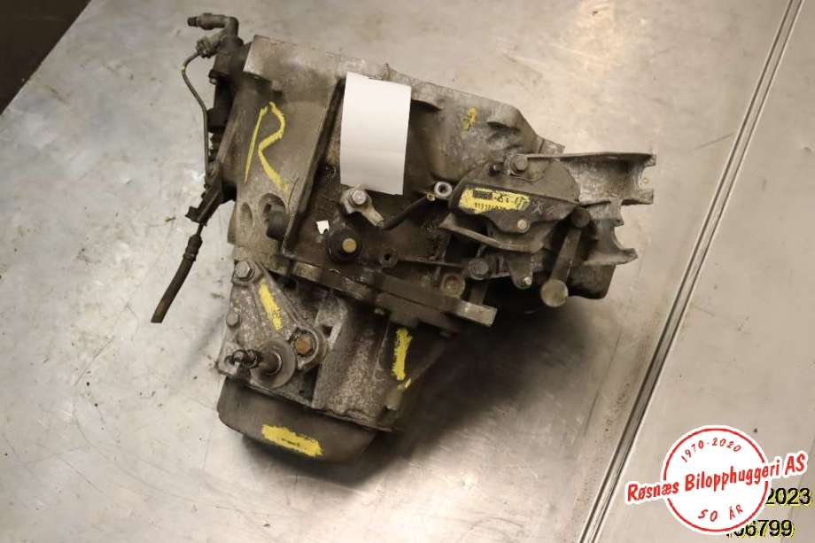Girkasse manuell til Peugeot 308 2007-2011 (Type I, Fase 1)  (PEUGEOT|T7F 2 22A 15A|)