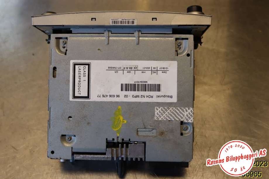 Bilstereo til Peugeot 407 2004-2010 (PEUGEOT|96 606 476 77|)