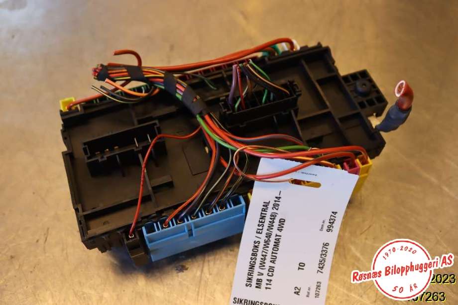 Sikringsboks til Mercedes Vito, 2014-->> (W447) (W447) (MERCEDES|)