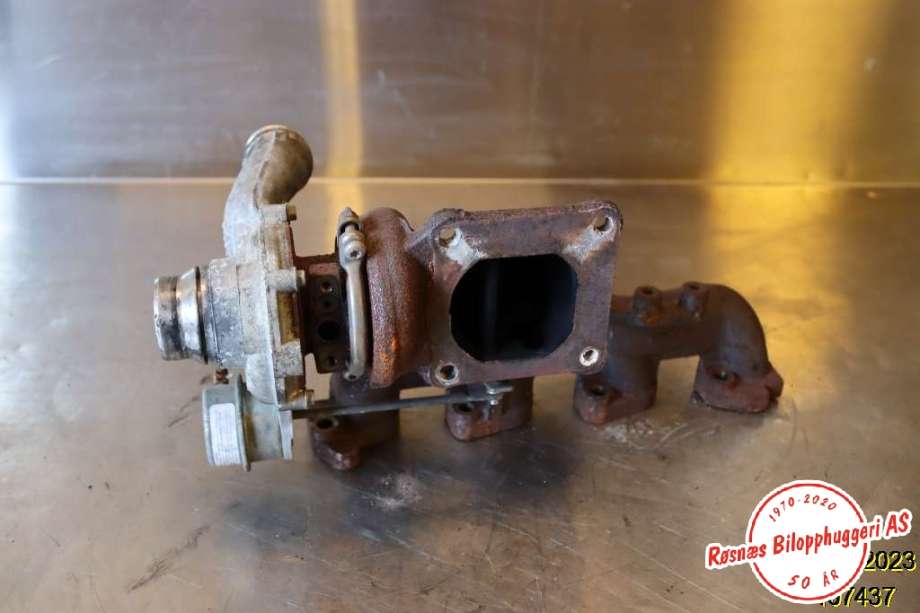 Turbo til Ford Transit Connect 2009-2013 (Type I, Fase 2)  (FORD|7T1Q-6K682-AD|)