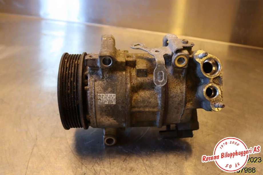 Aircondition kompressor til Peugeot 208, 2012-2019 (Type I) (PEUGEOT|96 758 558 80)