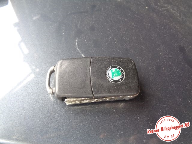 Nøkkel til Škoda Octavia 2009-2013 (Type II, Fase 2)  (SKODA|)
