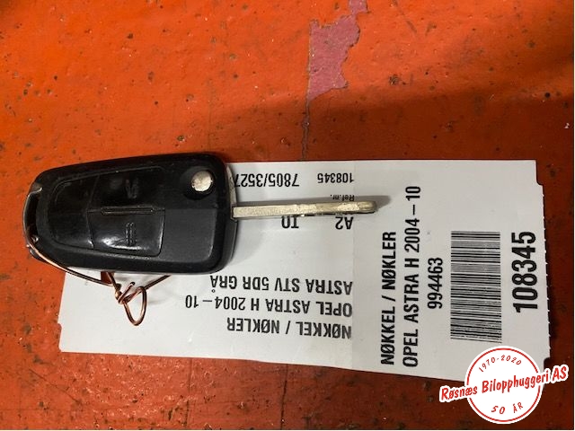 Nøkkel til Opel Astra H 2004-2009  (OPEL|)